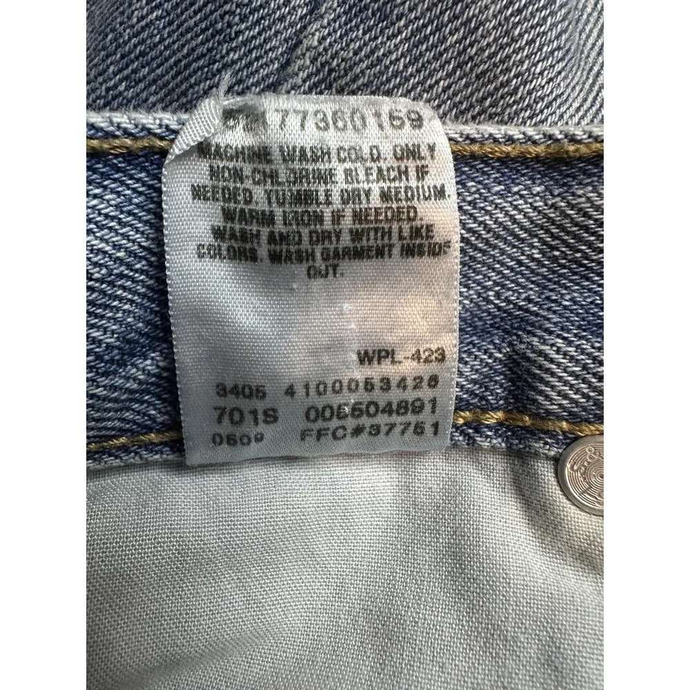 Vintage‎ Levi's 550 Relaxed Fit Jeans Mens 40x32 Light Wash Blue Tapered Denim